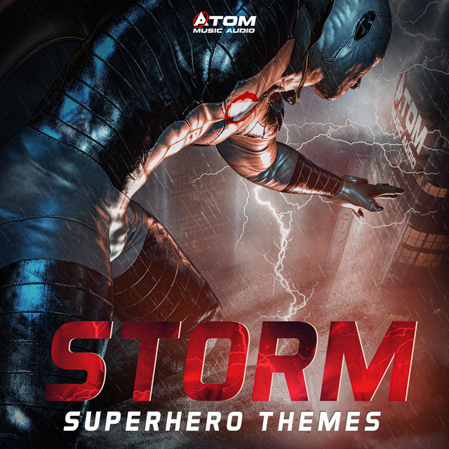 Nuevo álbum de Atom Music Audio: Storm: Superhero Themes